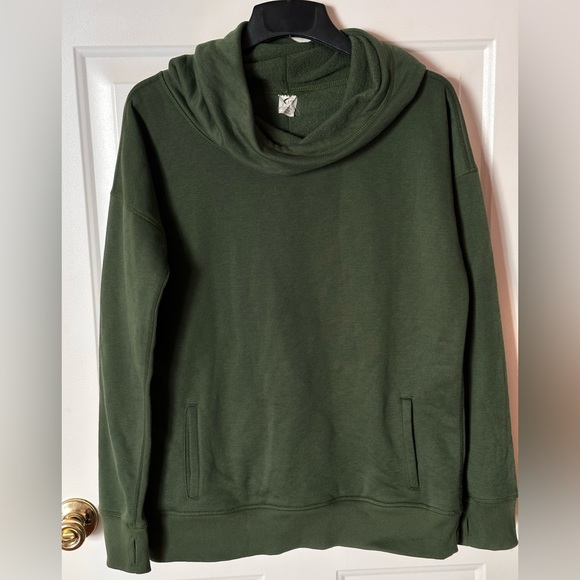 Zyia Oh So Soft Cowlneck Pullover Hoodie - Picture 2 of 8